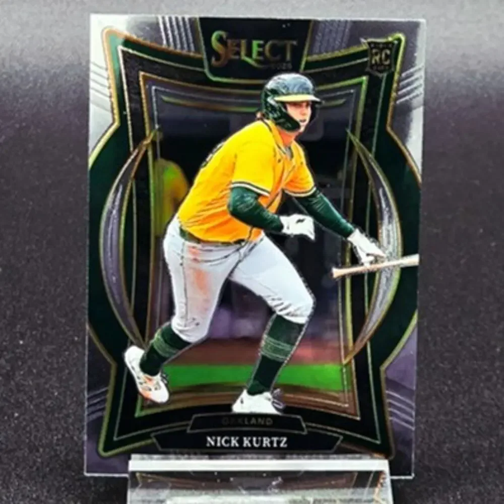 Nick Kurtz Topps Rainbow Foil Select RC Athletics Top Prospect Rookie